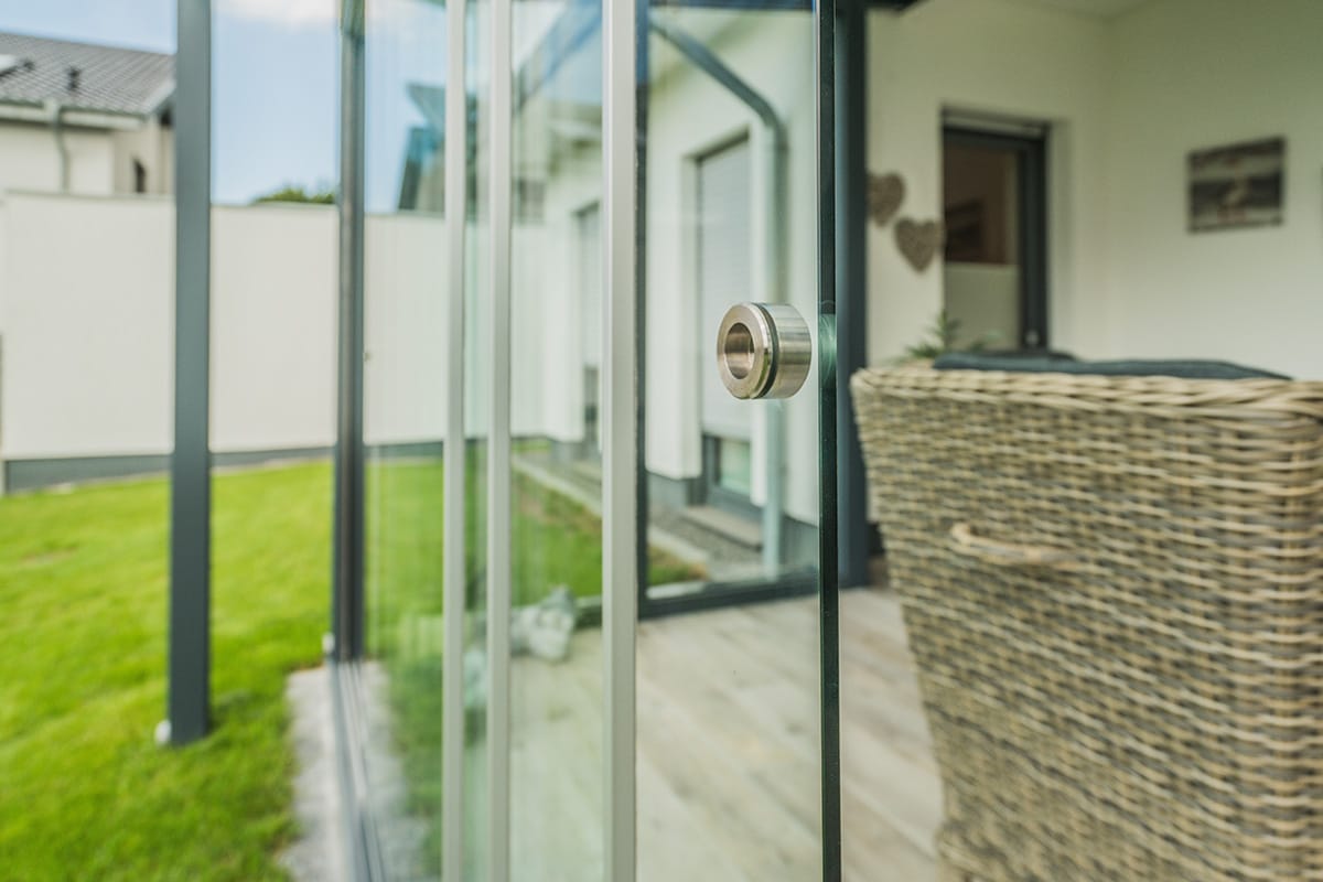 Glasschiebeanlage S20 unten