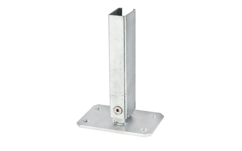 Fußplatte - Universal Gefälle 60 x 40 mm - ZINK