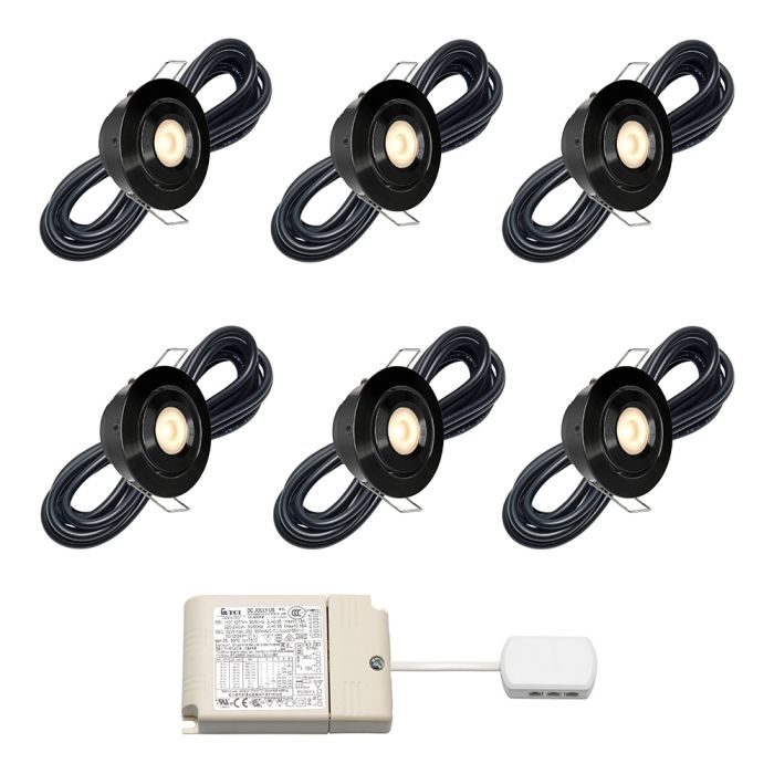 Cree LED Einbaustrahler Toledo io | Kippbar | Warm Weiß | Set mit 4, 6, 8, 10 oder 12 Stück