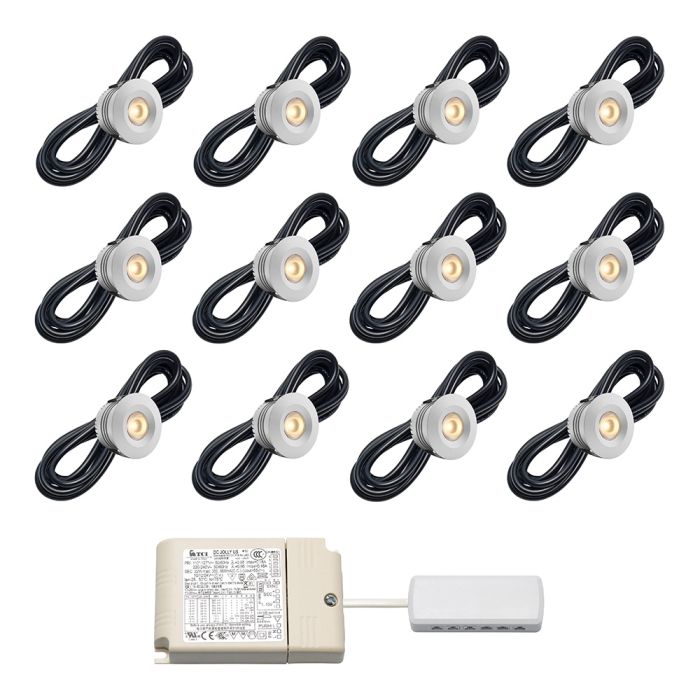 Cree LED Einbaustrahler Sevilla io| Warm Weiß | Set mit 4, 6, 8, 10 oder 12 Stück