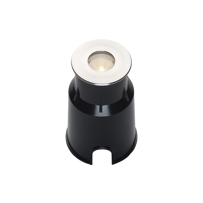 Cree LED Bodeneinbaustrahler Elvas | Warm Weiß | 3 Watt | Rund