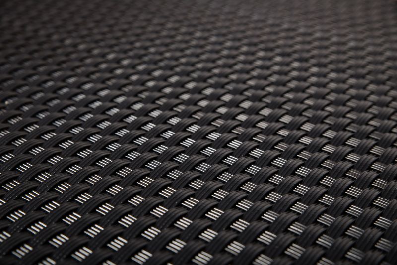 Polyrattan Schwarz
