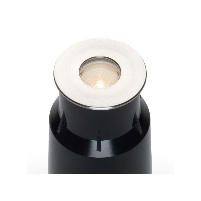 Cree LED Bodeneinbaustrahler Elvas | Warm Weiß | 3 Watt | Rund