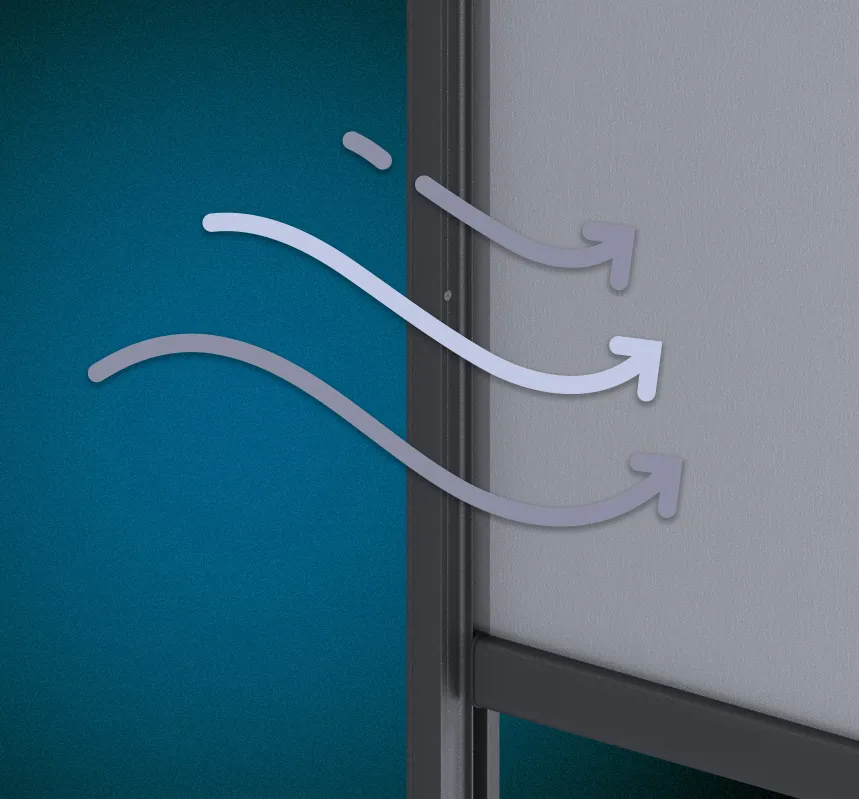Aluprof Refleksol R120 ZiiiP mit hoher Windbeständigkeit