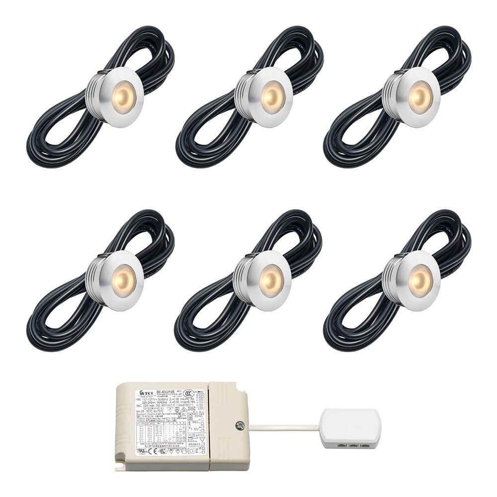 Cree LED Einbaustrahler Aragon IO | Warm Weiß | Set mit 6,Stück