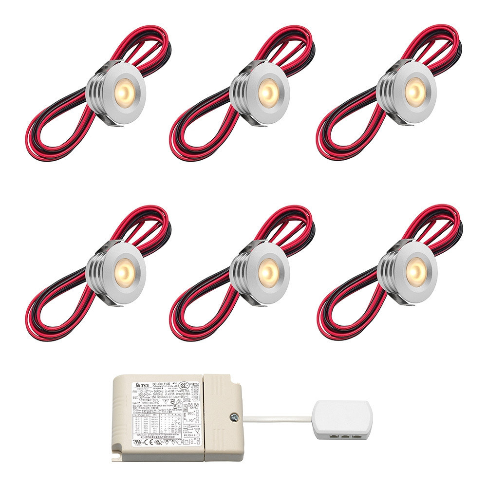 Cree LED Einbaustrahler Pals io | Warm Weiß | Set mit 4, 6, 8, 10 oder 12 Stück