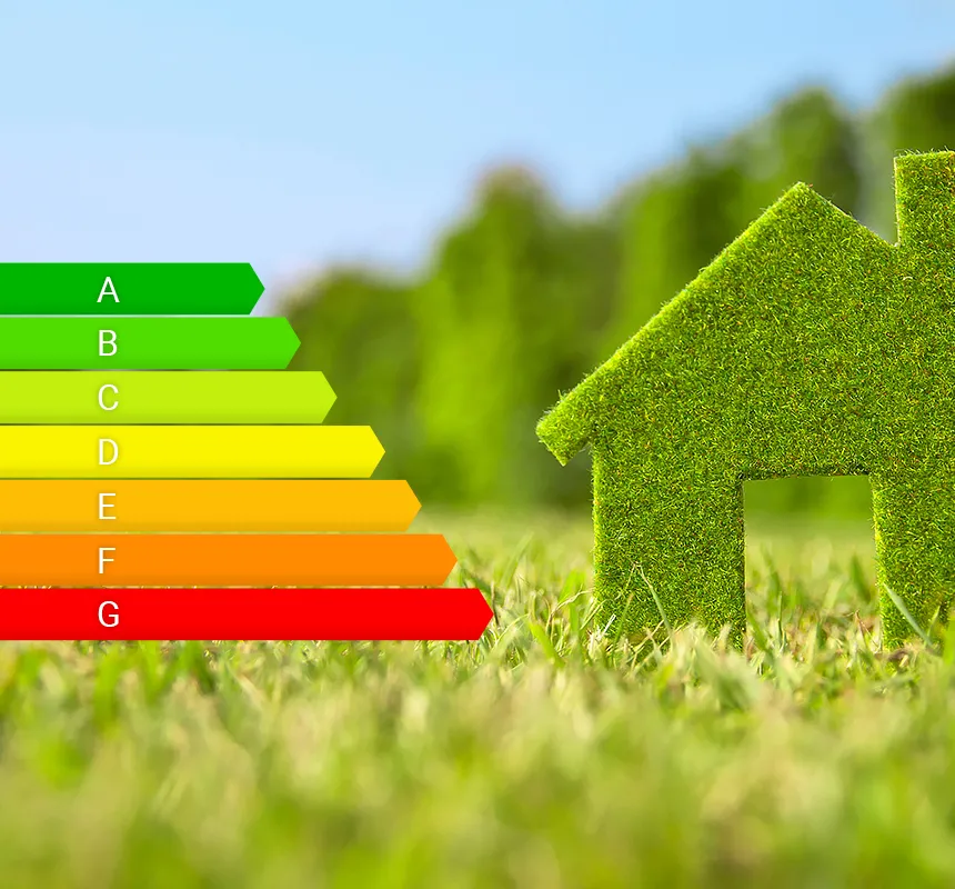 Energieeinsparung durch außenliegenden textilen Sonnenschutz