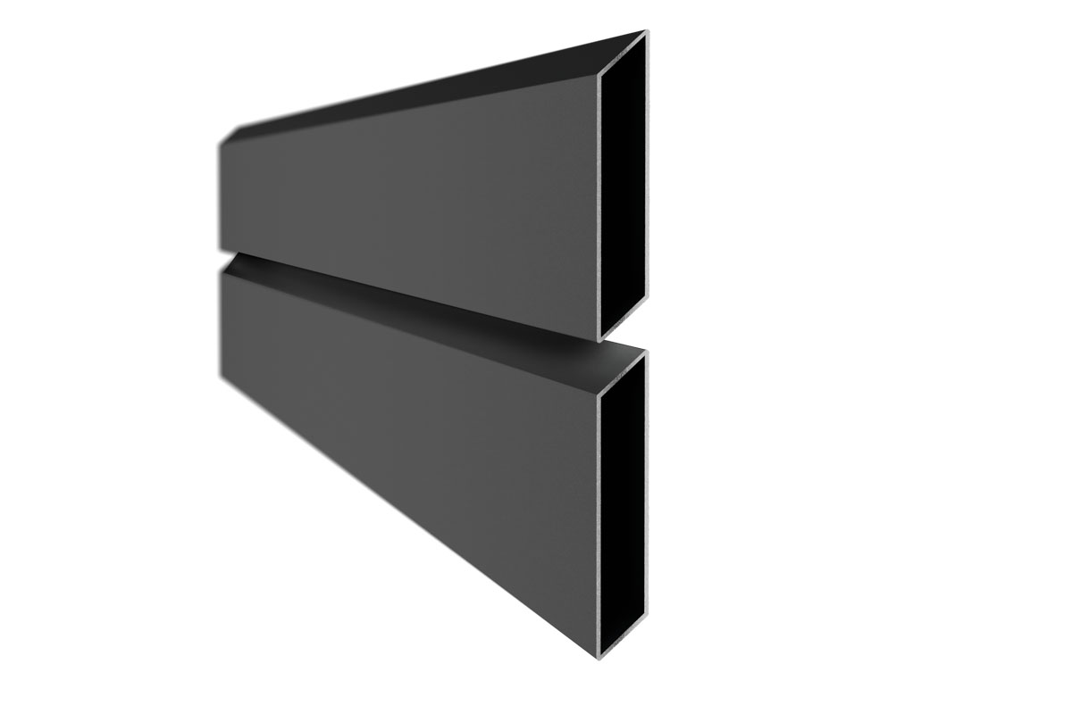 Aluminiumfüllung Rhombus-Profil | VIDUAL pure 100