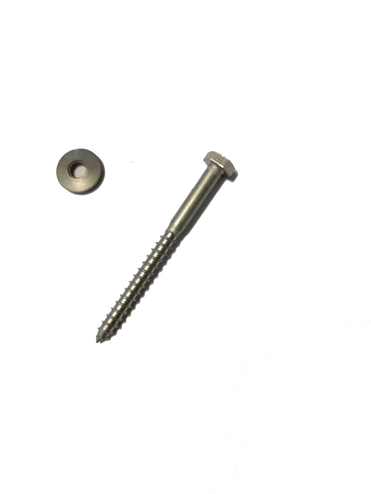 Edelstahlschraube 6x70 mm für Holzunterkonstruktionen