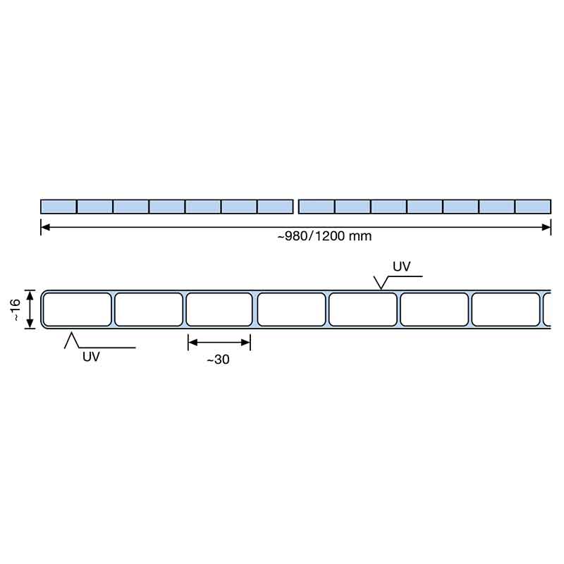 Makrolon multi UV 2-16-30
