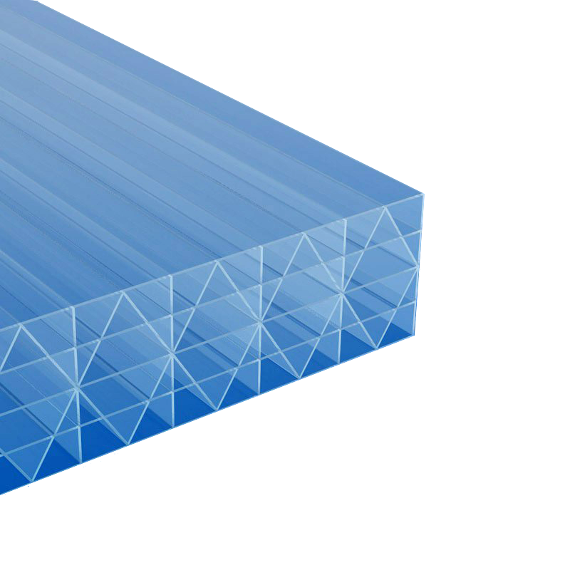 Stegplatten aus Polycarbonat Makrolon 32 mm klar