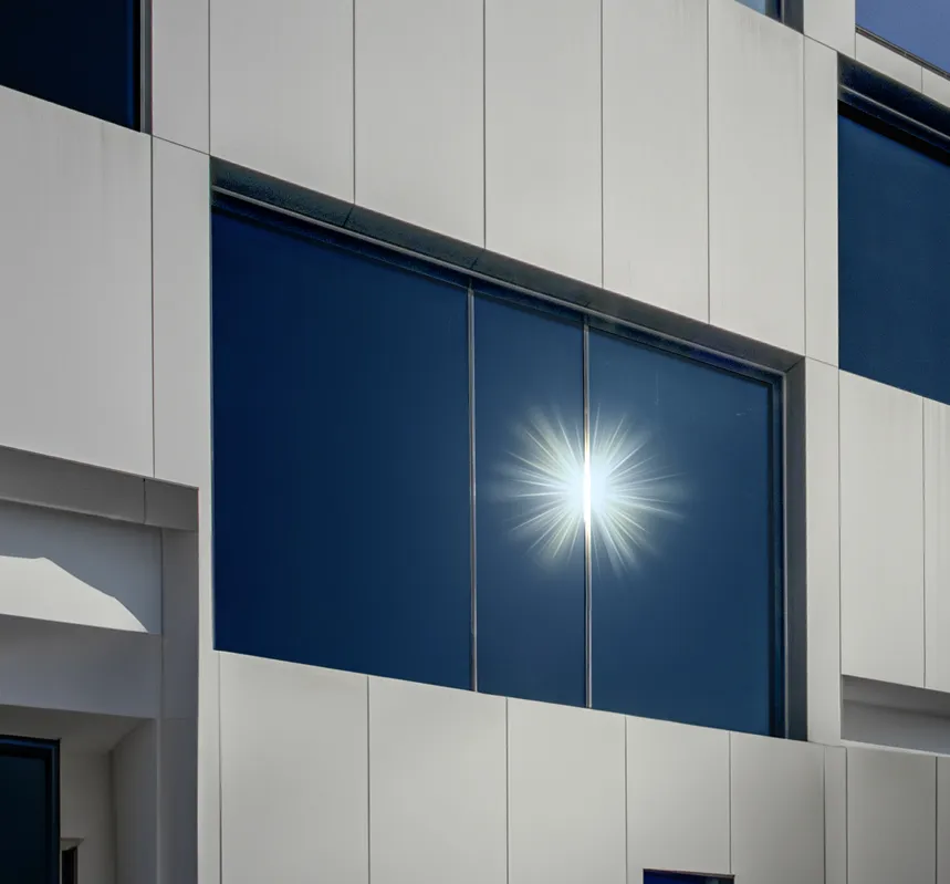 Großflächige Beschattung mit Refleksol R120 ZiiiP bis 7 Meter Breite