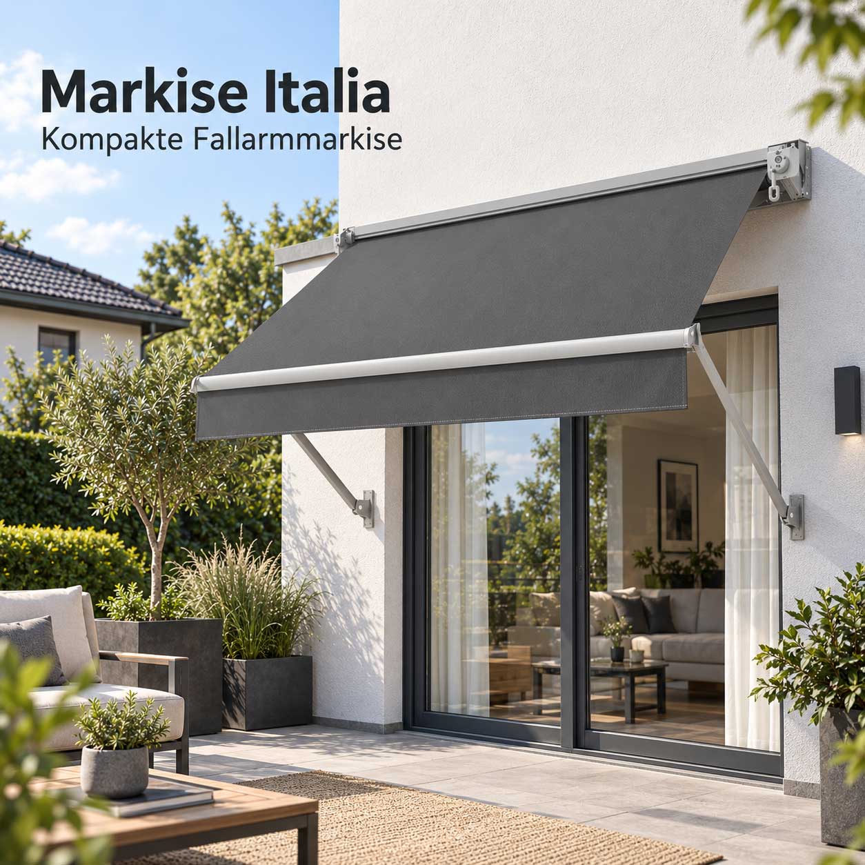 Aluprof Italia Kassetten-Fallarmmarkise nach Maß
