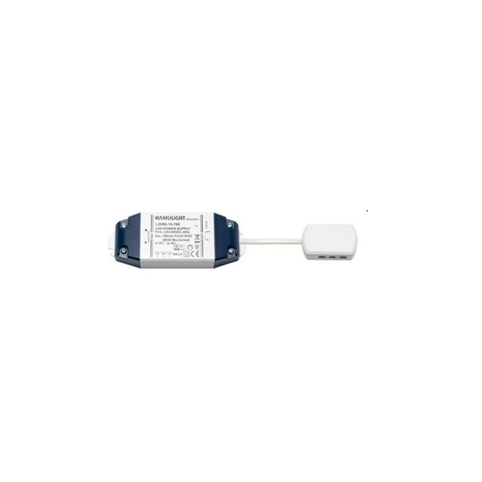 LED Transformator | Verteiler 6-Loch | Serie | 15 Watt | 700 mA