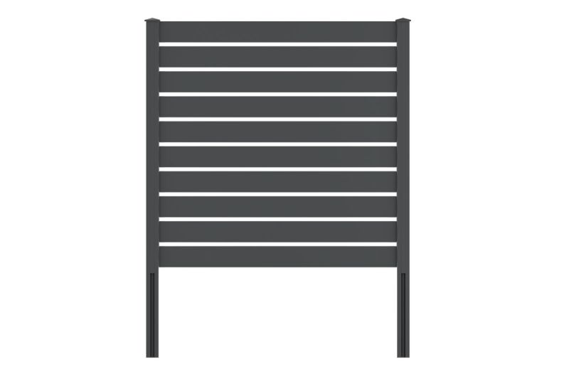 Aluminium Steckzaunprofil VIDUAL line 150